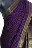 Traditional Checks Wedding Kanjeevaram Silk Saree